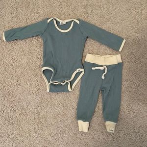 Little Road Co mom robe and matching baby outfit.